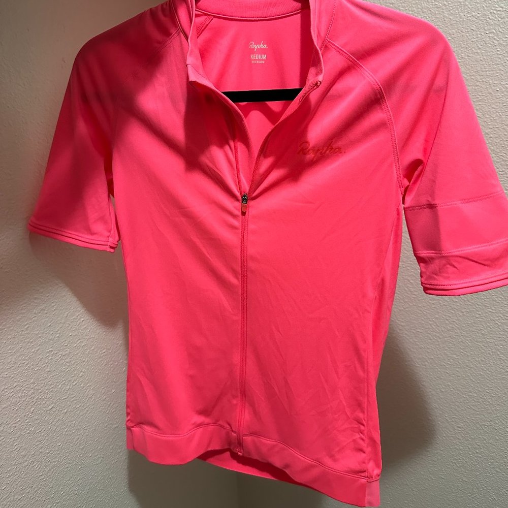 Rapha Core Jersey, Pink, Size Medium